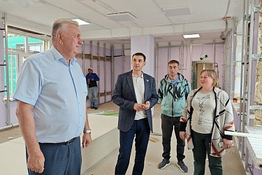 В детском саду «Березка» Сакмарского района идет капремонт